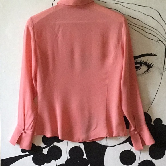 Anne Klein Silk Blouse - Picture 2 of 5